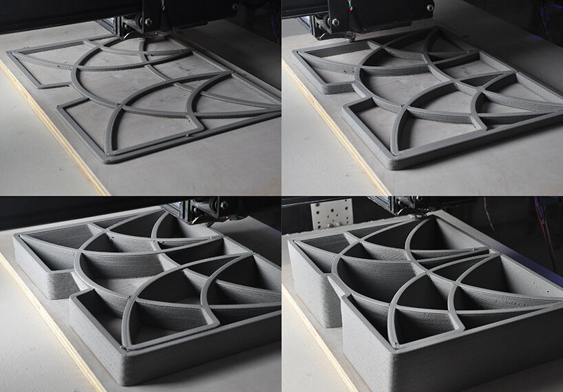 the 3D printing process