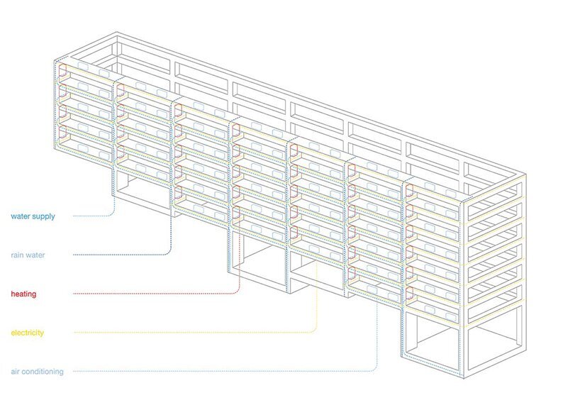 axonometric plan