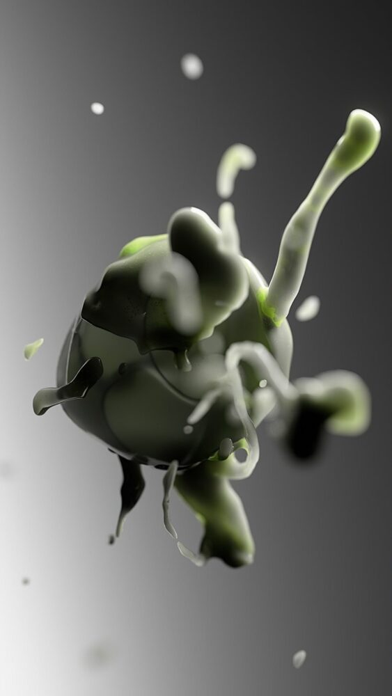 visualization of embryo stage – formation of the artifact