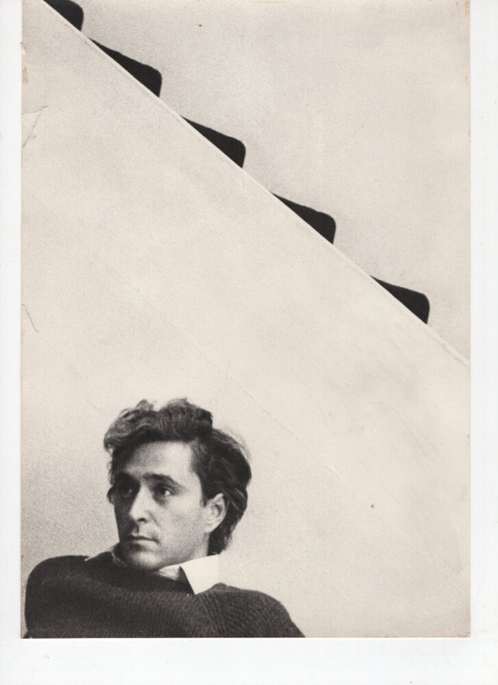 domenico gnoli, 1963 (paris) | photo by mimì gnoli