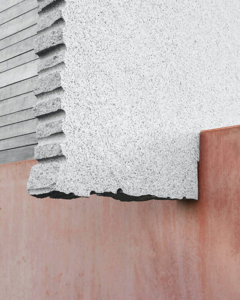 ELASTICOfarm’s granite ‘houses of cards’ are evolutions of each other