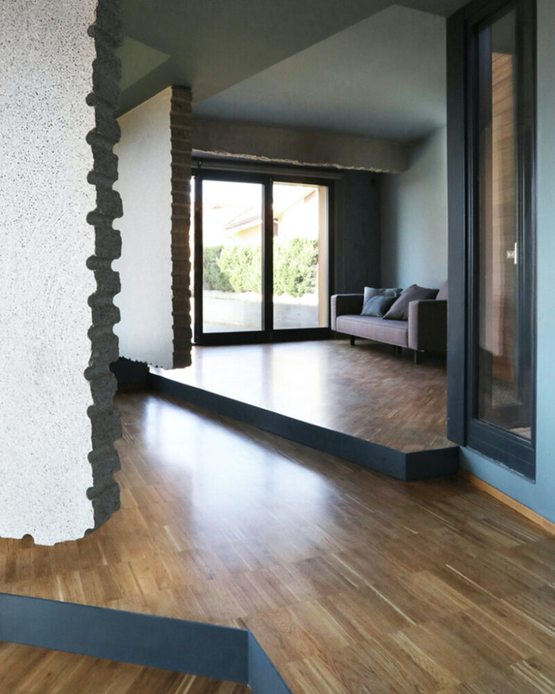 ELASTICOfarm’s granite ‘houses of cards’ are evolutions of each other