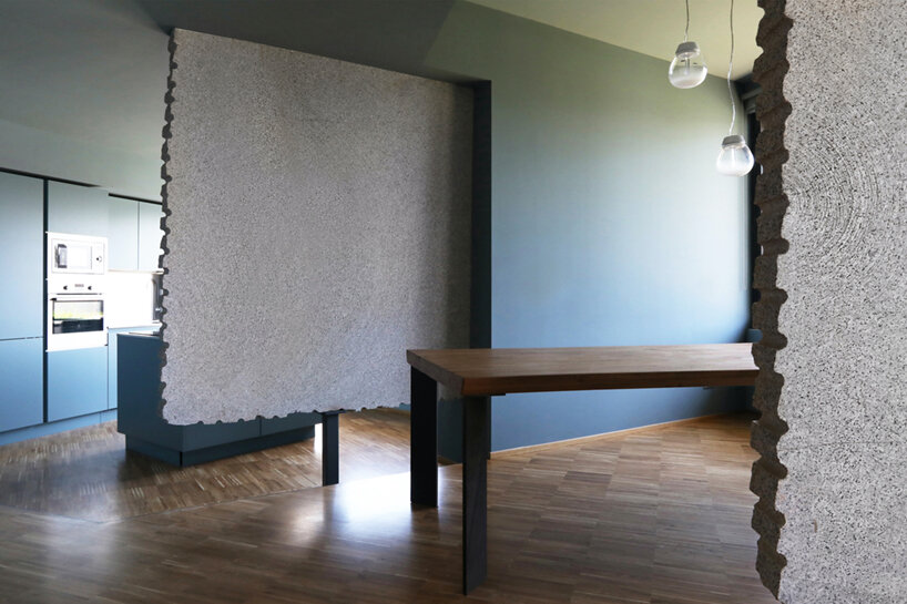 ELASTICOfarm’s granite ‘houses of cards’ are evolutions of each other