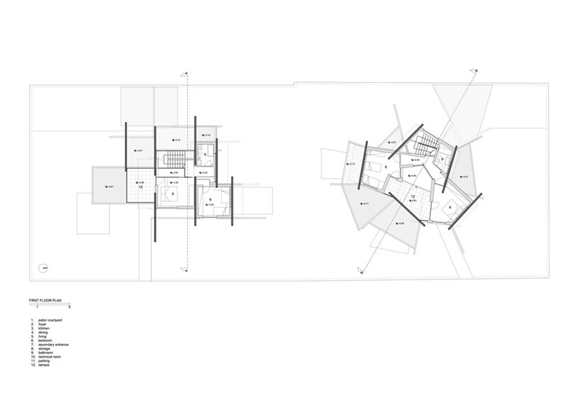 ELASTICOfarm’s granite ‘houses of cards’ are evolutions of each other