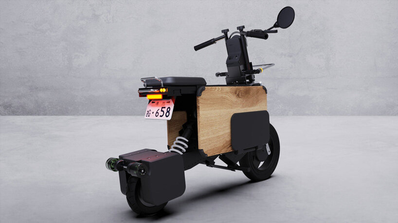 ICOMA's folding electric motorbike is so compact it even fits under a desk - 5