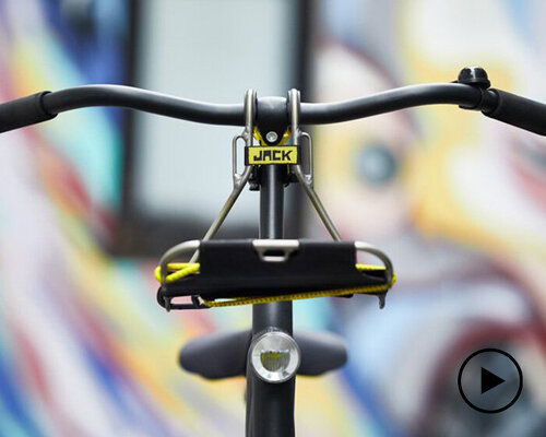 JACK: a handlebar-attached rack carries your bits while riding