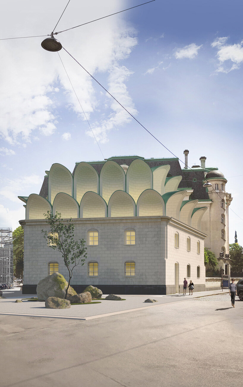 malka architecture french embassy extension in vienna