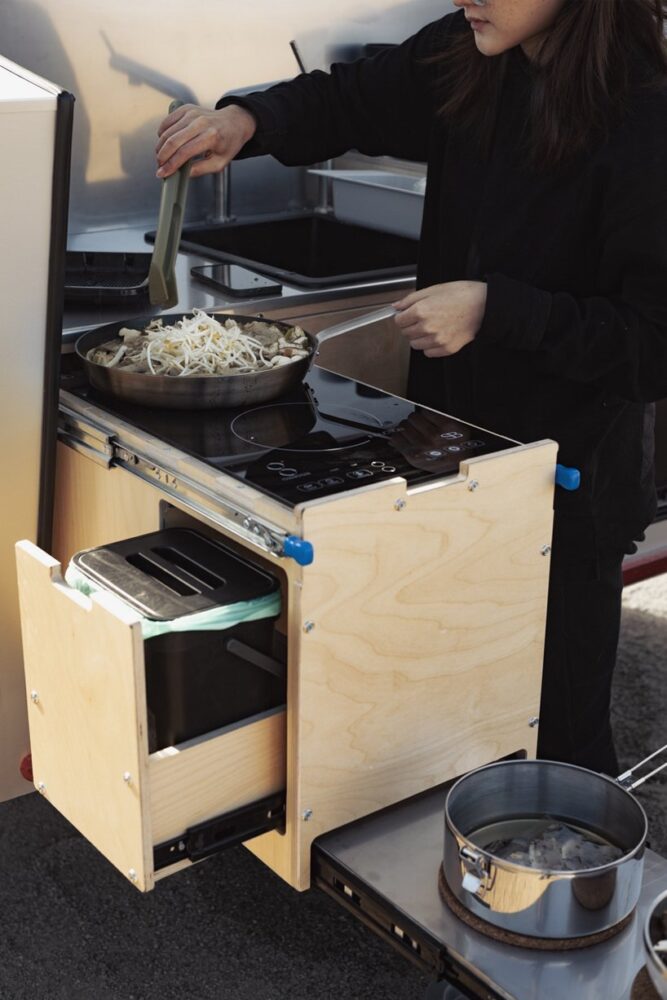 warm meals can be offered to users wherever they are, whenever they want