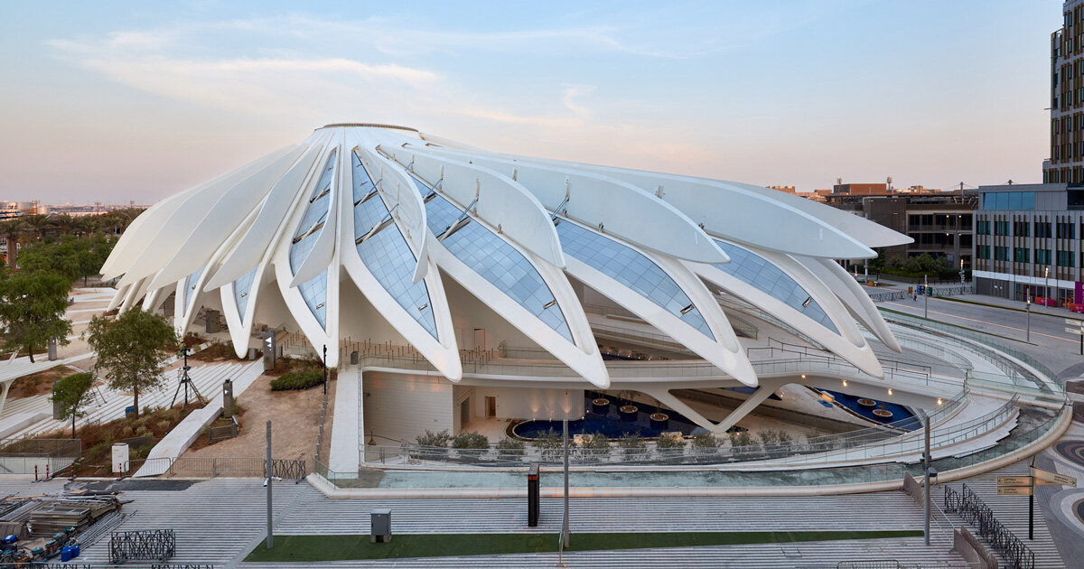 santiago calatrava unveils UAE and qatar pavilions at expo 2020 dubai