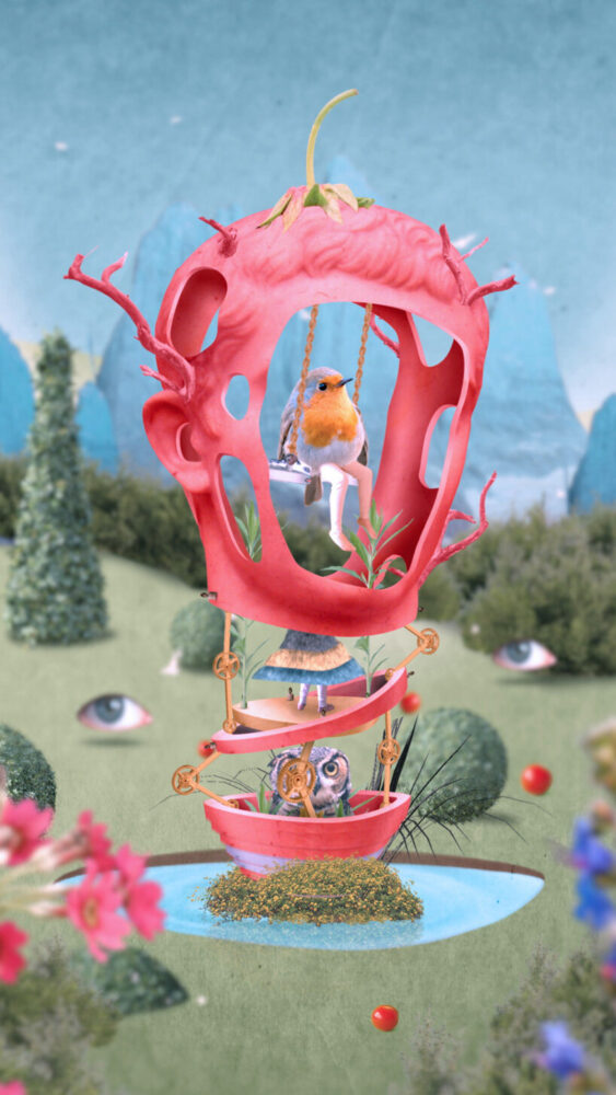 sholim, heaven x hell series, heaven 1, 2020. courtesy of colección SOLO. 