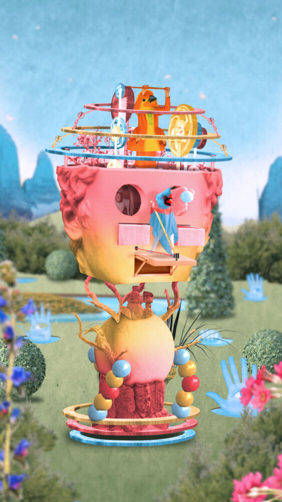 sholim, heaven x hell series, heaven 2, 2020. courtesy of colección SOLO. 