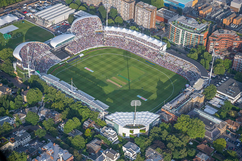 wilkinson eyre's new stands provide unrivalled views of lord's ground