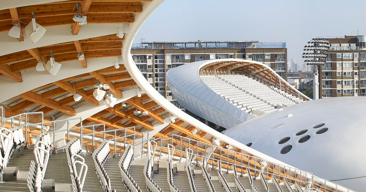 wilkinson eyre's new stands provide unrivalled views of lord's ground