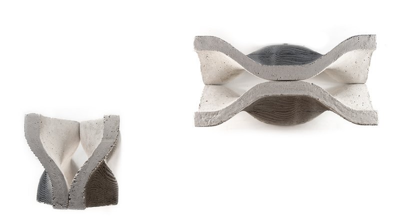 top and front view of the basic aggregate module