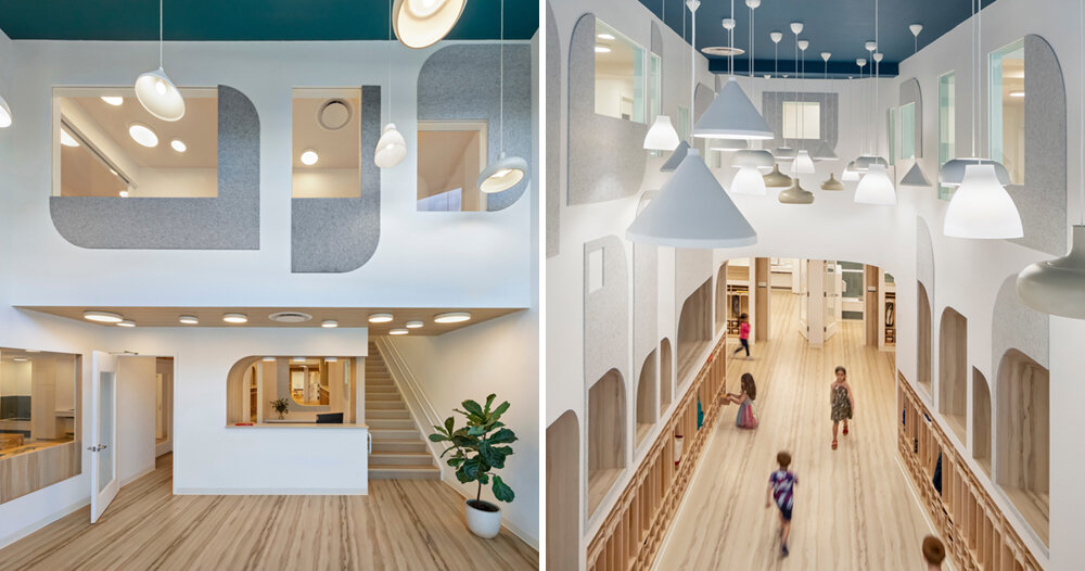 BAAO architects designs its 'city kids' school in brooklyn with soft,  playful shapes