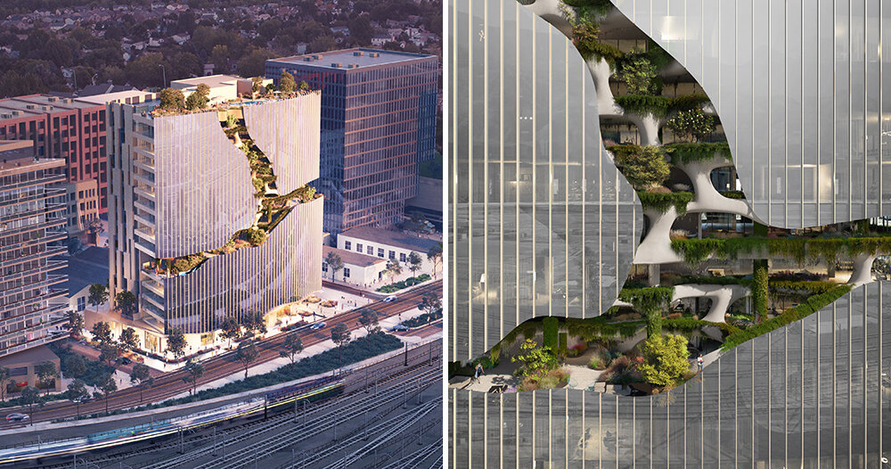 Mad Architects Cavernous Tower Has Broken Ground In Denver Colorado