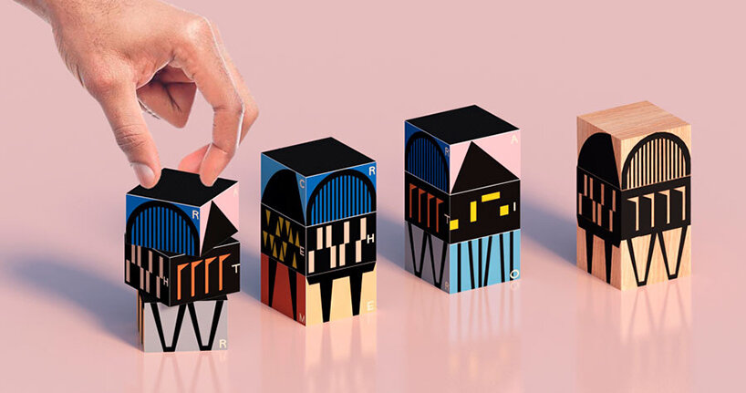 federico babina's illustrated compositions explore the beauty of unpredictable possibilities