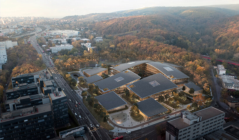 BIG unveils plans for new tech neighborhood in central europe 