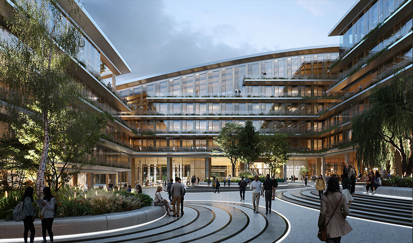 BIG unveils plans for new tech neighborhood in central europe 