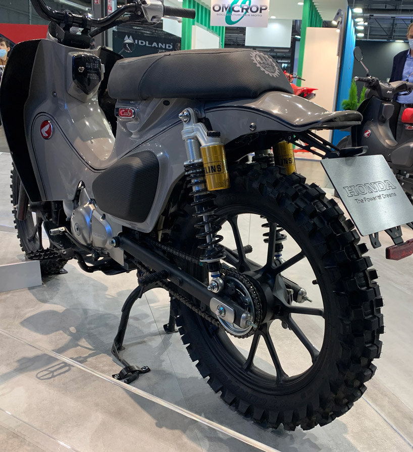 EICMA 2021: meet the x custom build of the iconic honda super cub