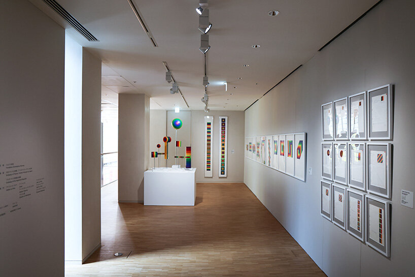 view into the exhibition © designboom