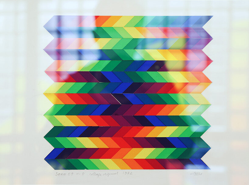 série 58 n8 1972 collage on cardboard © designboom