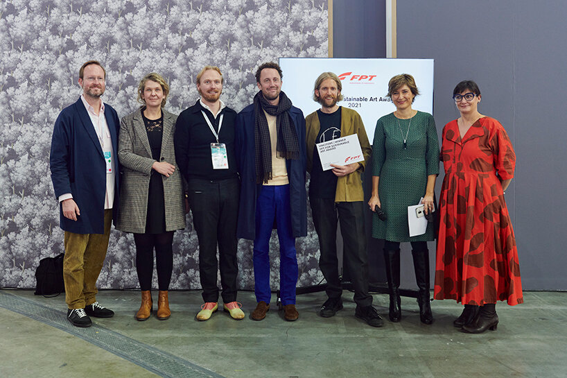 (from left to right) alexander mayhew, antje-britt mählmann, jaring dürst britt, krist gruijthuijsen, lennart lahuis, egle panzella, ilaria bonacossa