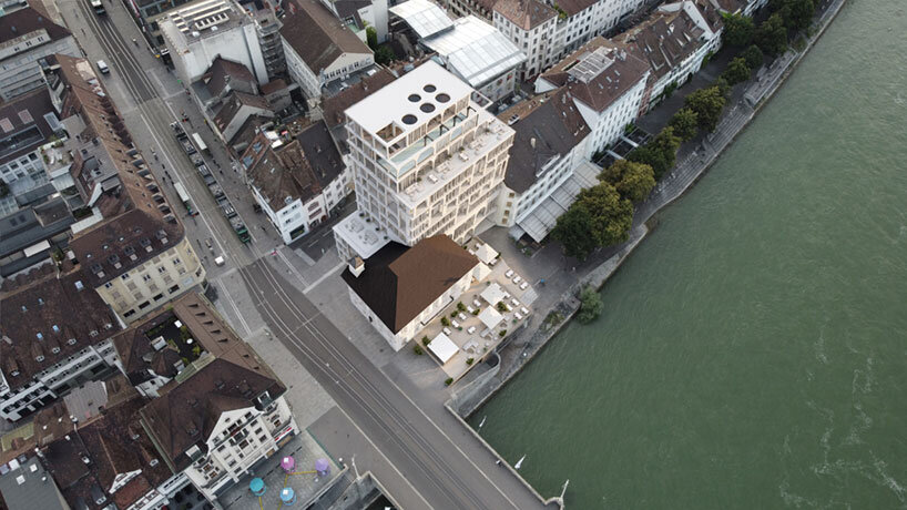 aerial view of the project