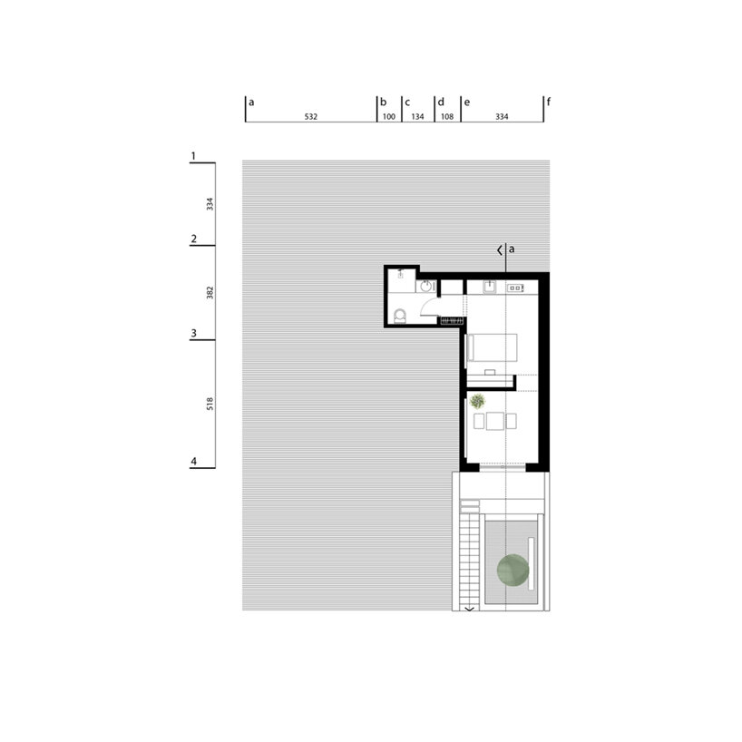 take a look into white on white studio's contemporary 'mint house' in iran