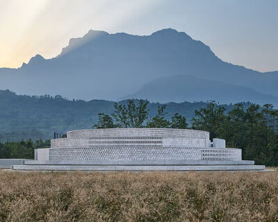 neri & hu completes a whiskey distillery in china to honor the duality of nature