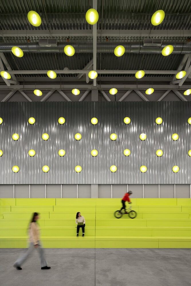 a ‘plywood ocean’ skatepark completes europe’s biggest extreme park in russia