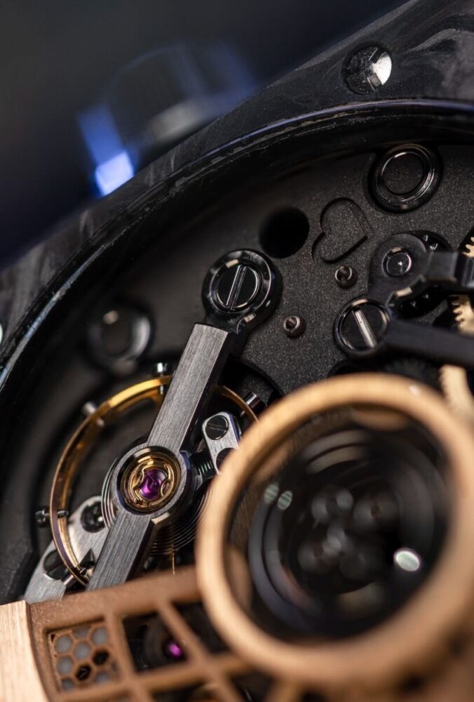 latest watch by VAULT features glowing minute hands, 3D numerals and lots of personality