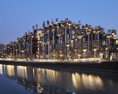 '1000 trees' by heatherwick studio opens to the public in shanghai