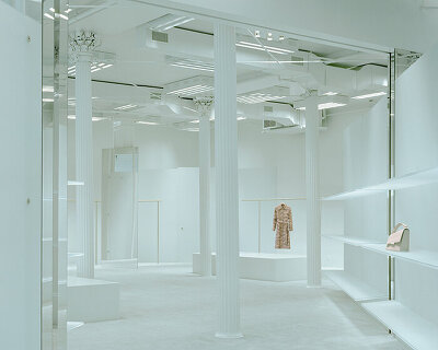 acne studios opens a minty new store in SoHo, new york city