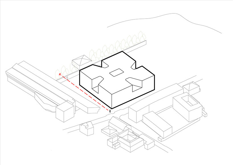henning larsen designs alpine university campus in the heart of innsbruck