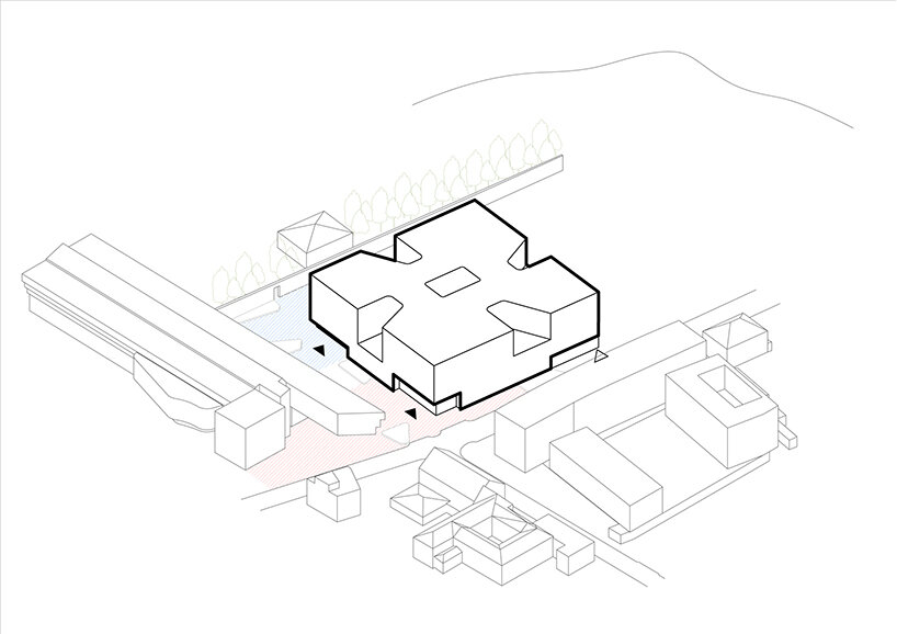 henning larsen designs alpine university campus in the heart of innsbruck