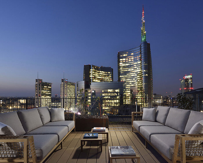 vudafieri-saverino blends milano verticale's hidden gardens into the italian city