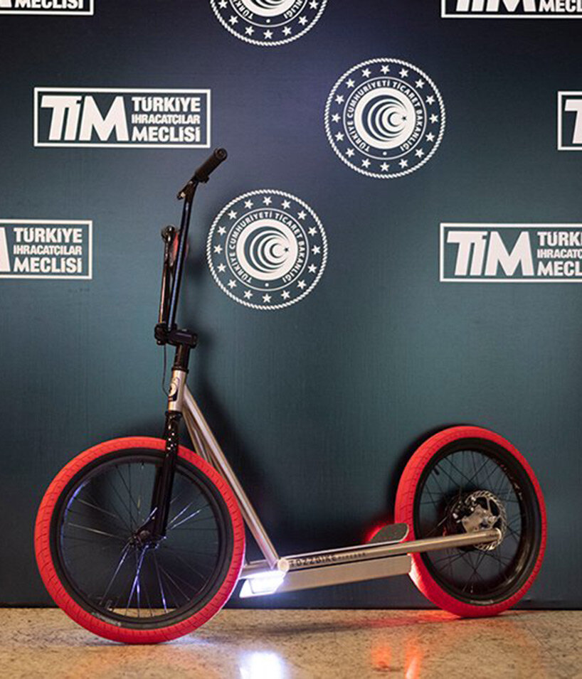 TOZZ, the istanbul based start-up that produces offbeat e-mobility products and services, unveiles their first product 'pipegun #1'