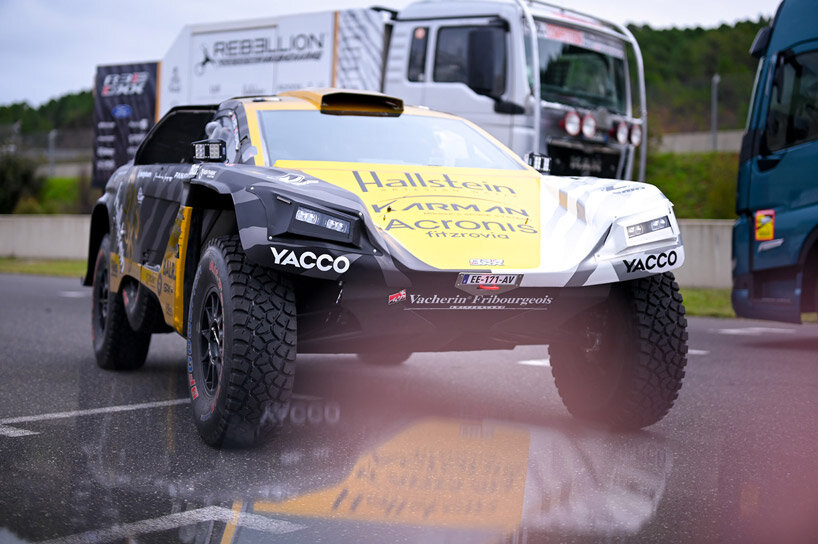 dakar 2022: meet the DXX buggy racing for rebellion + designboom