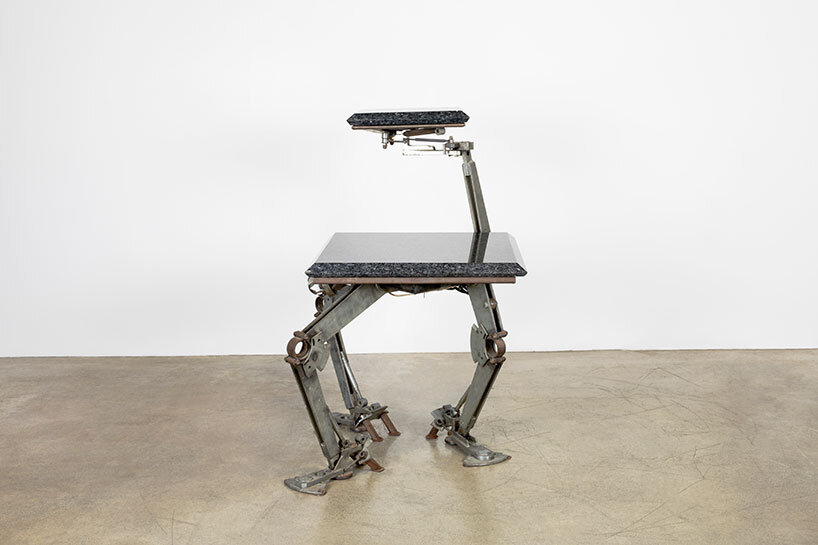 mark brazier-jones, 1989-1990, robot table