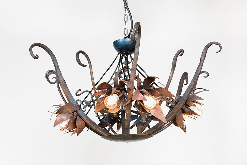 mark brazier-jones, 1988, rococo  chandelier