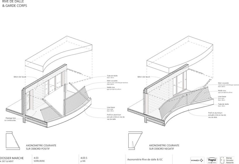 balcony axonometric