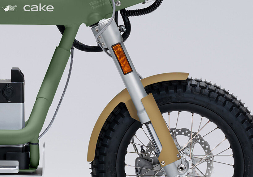 CAKE unveils ösa, an off-grid, anti-poaching, solar-powered electric motorbike