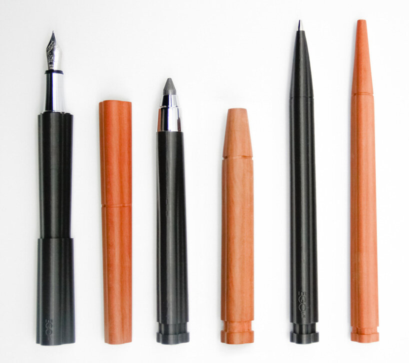 CENTO3 writing instruments: achille castiglioni's last project is brought to life by EGO.M