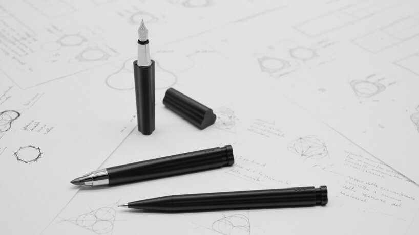 CENTO3 writing instruments: achille castiglioni's last project is brought to life by EGO.M