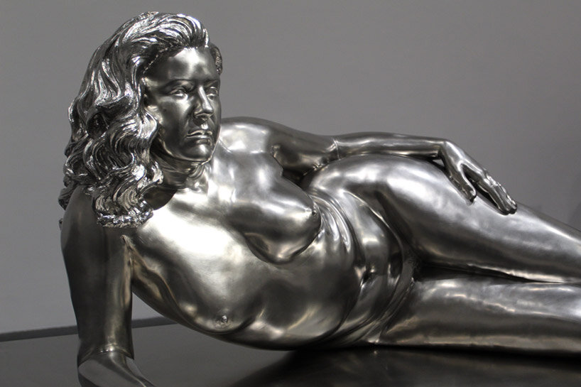 reclining woman, charles ray, 2018