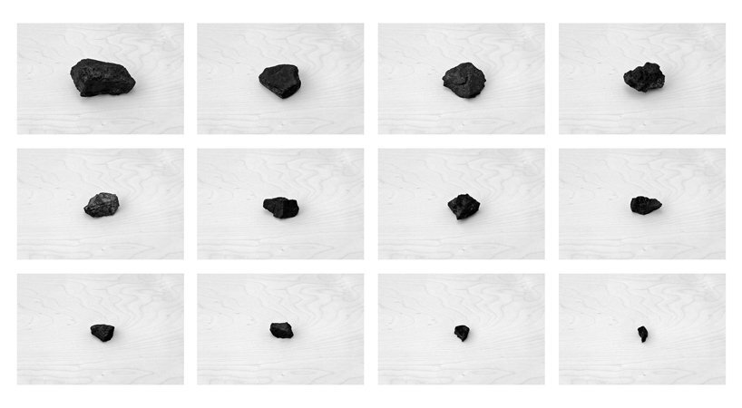 clock made of coal ticks down to climate change in new artwork by reza aliabadi