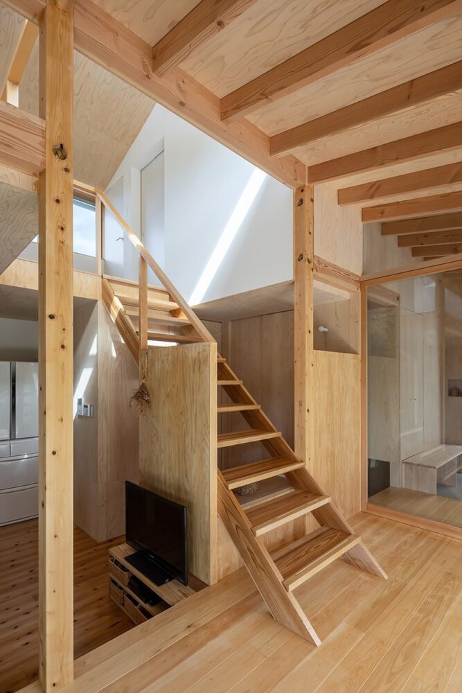 timber staircase 