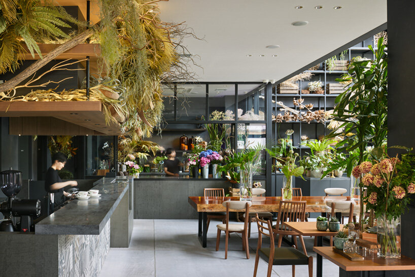 eriko kasahara curates a blooming funeral hall and flower café in japan - 1