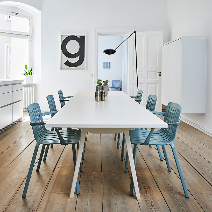 jasper morrison's plato chair for magis references neoclassicism 